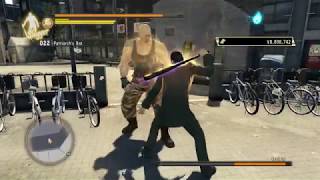 Yakuza 0 - Mr. Shakedown vs Majima  - No Damage, , No EP, No Mad Dog's Counter, No BR Spamming, Hard