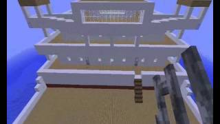 Minecraft titanic stavba
