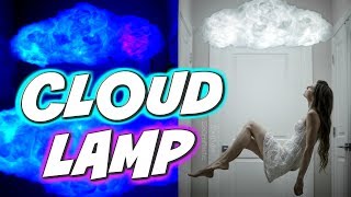 DIY CLOUD LAMP - Light-Up Glow Cloud - How To | SoCraftastic