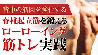 タオルを使った背中の筋トレ、ローローイングのやり方