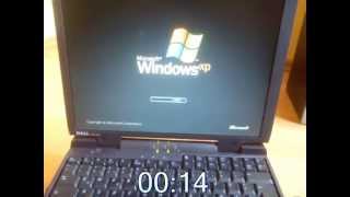 Dell Latitude CPi runs Windows XP Professional