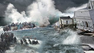 Urgently! A hurricane hits Germany! Storm Ylenia brings great destruction!