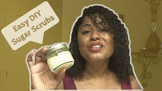 DIY Easy Sugar Scrub: Get rid of ingrown hair & shaving routine
