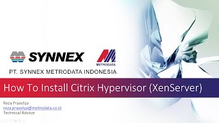 How To Install Citrix Hypervisor (XenServer)
