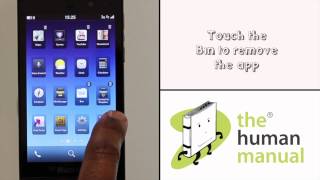 How to uninstall an app from your BlackBerry Z10 | The Human Manual
