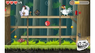 Прохождение Red ball 4 21-25 уровень. Красный шарик - дремучий лес.
