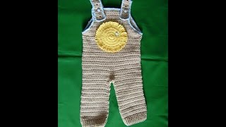 Штанишки для новорожденных крючком.children pants crochet tutorial #ЛюдмилаТен