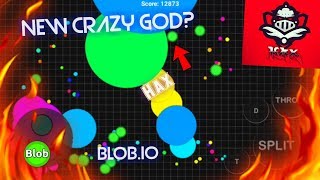 Blob.io | INSANE CRAZY MOMENTS in BLOB | NEW Blob.io CRAZY *GOD*? | AMAZING DOUBLE POPSPLIT (Agario)