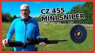 Какая кучность у CZ455 MINI SNIPER? Тест через хронограф CZ457 с разными длинами стволов.
