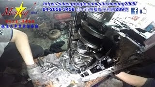 Engine Repair Removal on HYUNDAI PORTER 2.5L CRDI 2006~ D4CB AW30-4