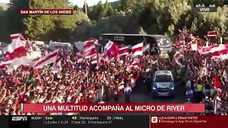 Tremendo recibimiento a River.