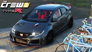 HONDA CİVİC TYPE R 367KM HIZ YAPTIM // THE CREW 2