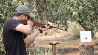 Don't shoot your iPad with AirRifle - Diana 350 Magnum