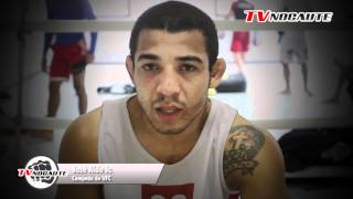 José Aldo e Dedé Pederneiras - Treinamento de MMA da Nova União