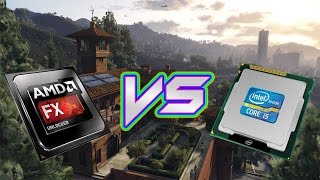 GTA 5 AMD FX 6200 VS Intel Core i5 2500K Performance FPS Comparison
