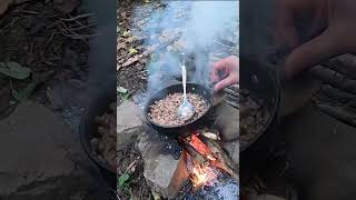 Утро в октябрьском лесу