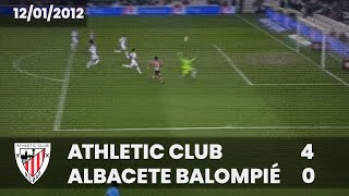 Copa 11-12 - 1/8 vuelta - Athletic Club 4 Albacete 0