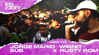Jorge Mario & SUB x Salvador & LJR (2ª Fase) | 337ª Batalha da Matrix | 28/01/2020