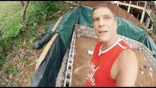 Eine Garage Für Unser Tropen-Haus Bauen - Auf Solide Art Und Weise