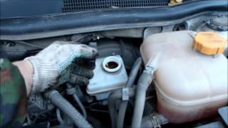 OPEL Astra H (Опель Астра Н) — Замена тормозных колодок