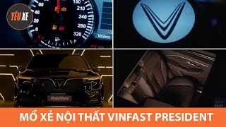 MỔ XẺ nội thất VinFast President - Xứng tầm SUV đầu bảng? |Yêu Xe|