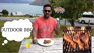 Outdoor Barbeque in Queenstown New Zealand in Malayalam