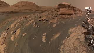 Curiosity at Mont Mercou, Mars (4K UHD)