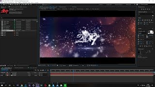 After Effects Новогодняя титровалка