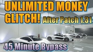 GTA 5 Online: "NEW" UNLIMITED MONEY GLITCH! [1.31/1.27] "45 Minute Bypass" (ALL CONSOLES)