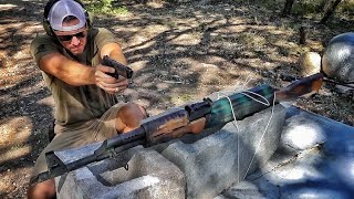 100 Bullets vs AK47, Will it Survive?