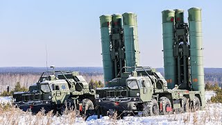 Прибытие ЗРК С-400 объединения ВВС и ПВО ВВО в Республику Беларусь