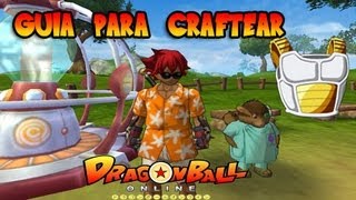 Guia para Craftear - Dragon ball Online