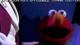 Alicia Keys & Elmo on Christmas 2007