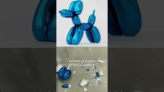 Visitor SHATTERS Iconic Jeffrey Koon Balloon Dog Sculpture Worth Thousands