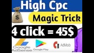 Reset Advertising ID to get high CPC 5$-10$/day