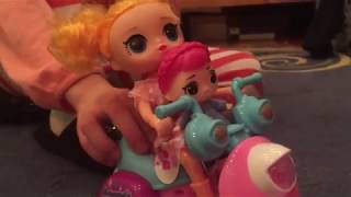 КУКЛЫ ЛОЛ И ДЕД МОРОЗ! ЛОЛ КАТАЕТСЯ НА ОЛЕНЯХ! ДИСКО ЛЕДИ/СОУЛ ЛЕДИ. LOL DOLL SURPRISE
