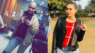 indian girl headshave 26