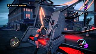 Прохождение Saints Row IV (Русский перевод)Часть 10: Призрак в машине