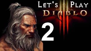 Diablo 3 Beta - Barbarian Let's Play: ForceBarb - Part 2