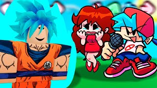 ROBLOX GOKU против Бойфренда во Friday Night Funkin' Полная Неделя, Хард
