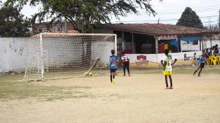 Sub 14 - Escolinha Marquinhos Mossoró 4x2 Educando Sonhos - 1º Gol de Alan de Falta