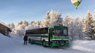 Scania F112 cold start (-25 degrees)