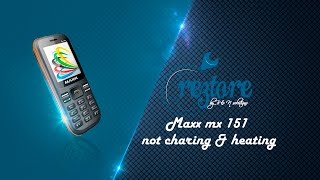 Maxx mx 151  Not Charging & Heating [English]