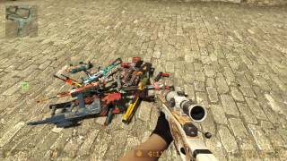 CS GO мод для CSS v34+ (Driver Gloves + Skins)