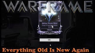 Warframe - Everything Old Is New Again