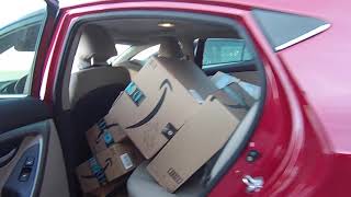 Amazon flex how to pick up package 亚马逊网站送货员 中文教程之 取货