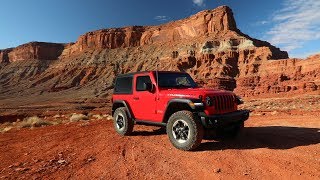 2018 Jeep® Wrangler Rubicon Off-road Footage from Moab