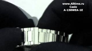Мужские японские наручные часы Casio A-158WEA-1E