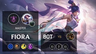 Fiora Bot vs Cassiopeia - EUW Master Patch 10.1