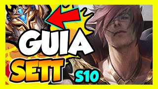 SETT S10 TOP MID | (GUÍA - CÓMO JUGAR CON SETT) | RUNAS, OBJETOS, HABILIDADES, COMBOS, CONSEJOS